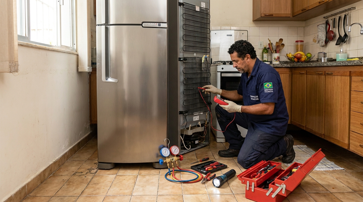 Manutenção na refrigeração em Caxias do Sul-RS